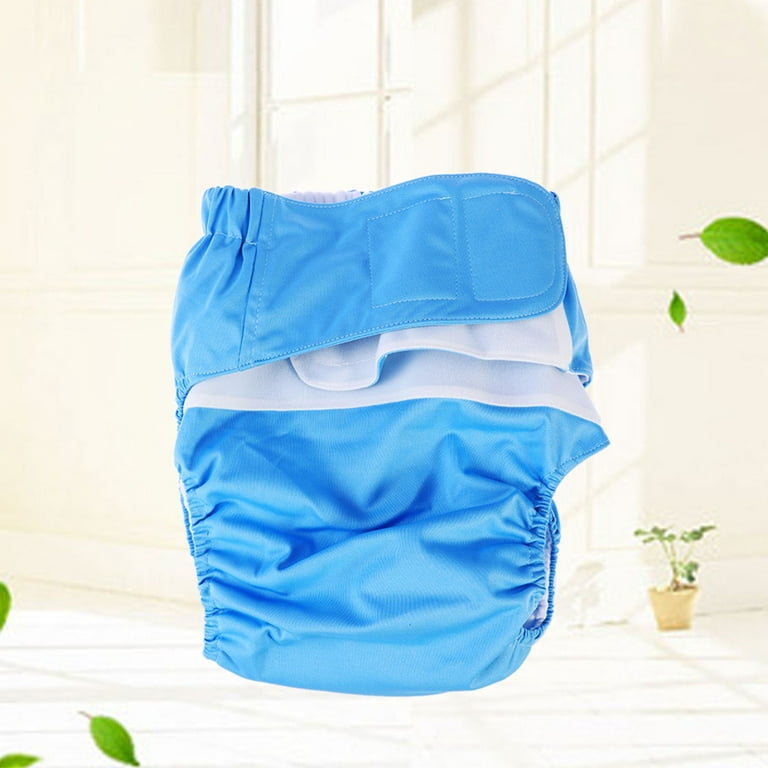 HOMEMAXS Adult Diapers Covers Reusable Incontinence Pants Cloth Diaper  Wraps Washable Overnight
