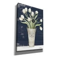 thumbnail image 2 of Epic Graffiti 'Tulips on Navy II' by Cindy Jacobs, Canvas Wall Art, 18"x26", 2 of 2