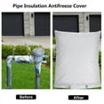 thumbnail image 7 of Outdoor Backflow Preventer Insulation Cover, Insulated Pouch for Pipe Protection Sprinkler Valves in Snow and Sun Exposure, Waterproof Sprinkler System Cover, 7 of 7