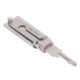 thumbnail image 2 of Key Decoder 2 in 1 Stainless Steel Key Pick Up Hook Tool Hardware for Repair Maintenance, 2 of 5