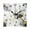 Black, variant on Mechanical Geometric Patterns Wall Clock Square Clock Decoration Creative Clock Dual Use Black Pointer 7.78in