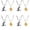 Dark Gray 4Packs, variant on Couple Sun And Moon Patchwork Cartoon Necklace Sun And Moon Metal Drip Oil Couple Necklace Pendant, 50 cm, Dark Gray 6Packs