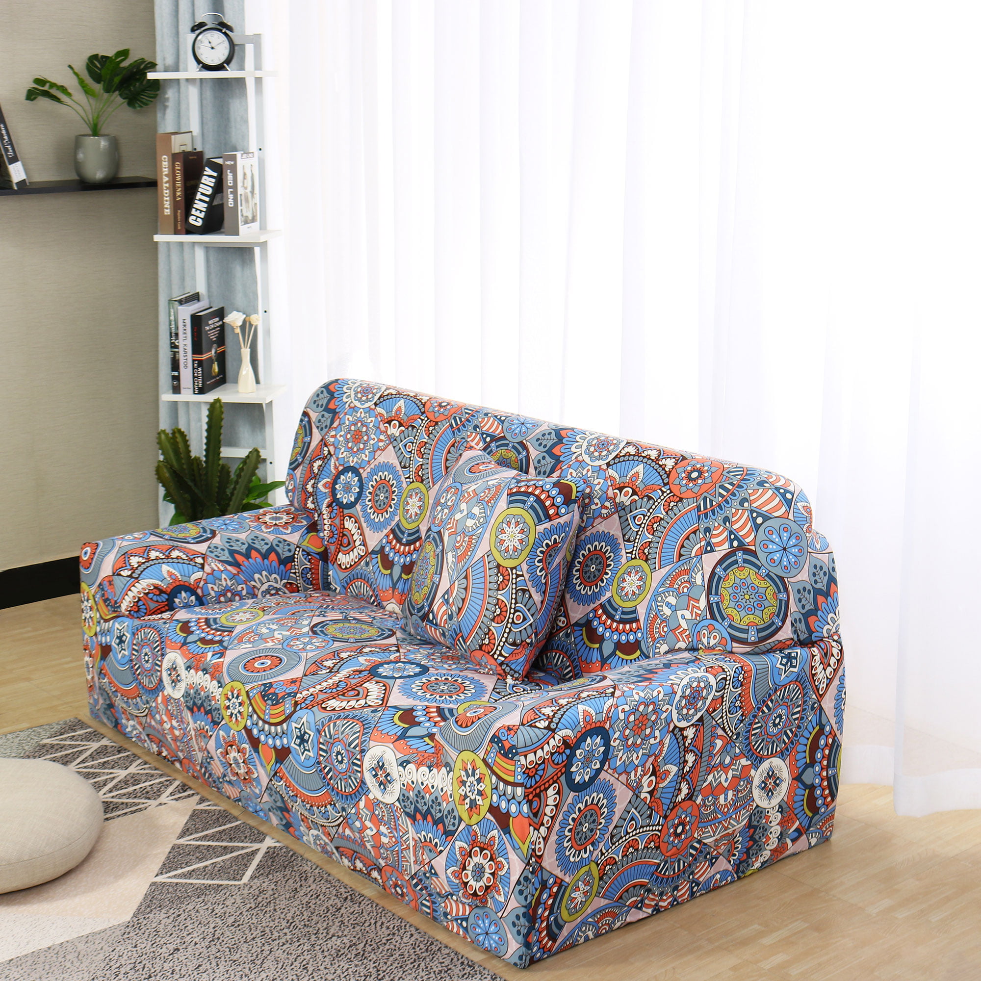 Details about   Combination Sofa Cover 1/2/3/4 Seater Non-Slip Slipcover Couch Stretch Elastic 