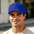 thumbnail image 5 of Boyscolos Baseball Cap Adjustable Size for Running Workouts and Outdoor Activities All Seasons Comfortable and Breathable Royal Blue One Size, 5 of 6
