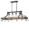 thumbnail image 5 of Blakes 4-light Metal Kitchen Island Chandelier with Pot Hooks, 5 of 6