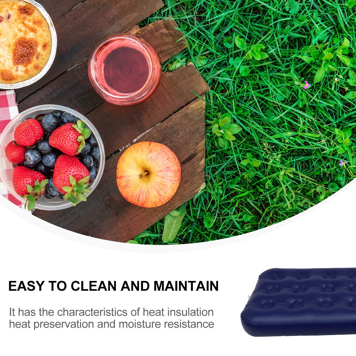 MLINS Camping Sleeping Pad Inflatable Adults Mattress