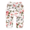 thumbnail image 2 of Infant Baby Girl Floral Pattern Long Sleeve Hoodie and Pants 2 pcs Cotton Outfit (90/12-18 Months, Red), 2 of 3
