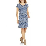 Concepts Maternity Knit Belted Crew Neck Dress