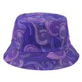 thumbnail image 2 of Sombrero de cubo con estampado de dibujos animados de verano, bonitos sombreros de pescador para mujeres y hombres, gorras de pesca reversibles de dos lados, 2 of 2