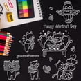 thumbnail image 5 of Lovely Cats Silicone Clear Stamps Happy Valentine's Day Transparent Stamps for Birthday Easter Valentine's Day Cards Making DIY Scrapbooking Photo Album Decoration Paper Craft for DIY, 5 of 7