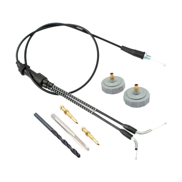 Herramientas de reparación del juego de cables del acelerador con cubiertas, accesorios para motocicletas, reemplazo 08-0045, kit de actualización