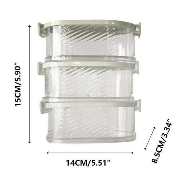 Caja de almacenamiento de especias, bote de condimentos con tapa, organizador para pimienta de Sichuan, hierbas secas, contenedor hermético apilable para encimera o armario de cocina para la