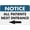 Warning Sign 4, variant on Notice All Pickups And Deliveries To Warehouse Reflective Aluminum Sign - 8"x12", UV Protected, Waterproof, 4 Pre-Drilled Holes - Logistics, Distribution Center