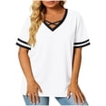 thumbnail image 2 of Plus Size Floral Shirts for Women Spring Summer 2025 Square Neck Tunic Tops Loose Fit Pleated Ruffle Flowy Tunic Tops ,L-5XL, 2 of 5