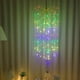 thumbnail image 4 of Lámpara de noche decorativa con forma de sauce llorón y ramas LED colgantes | Luz ambiental a pilas para decoración navideña | Lámpara de mesa portátil de plástico y metal para dormitorio, 4 of 6