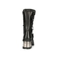 thumbnail image 6 of New Rock 373-S33 Ladies Black Gothic Mid Calf Boots 36, 6 of 6