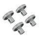 thumbnail image 4 of Accesorios 4PCS 40mm Rueda De Lavavajillas Reemplazo PP Lavavajillas Rueda De Estante Inferior Para AEG Favorit, 4 of 7