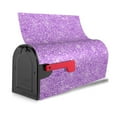 thumbnail image 3 of Bingfone Lilac Glittering Magnetic Mailbox Cover Standard Size For Garden Yard Outdoor Decorations-21x18 In, 3 of 7