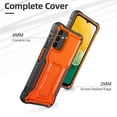 thumbnail image 4 of ExoGuard For Samsung Galaxy A13 5G Case, Phone Case with Screen Protector and Kickstand (Orange), 4 of 8