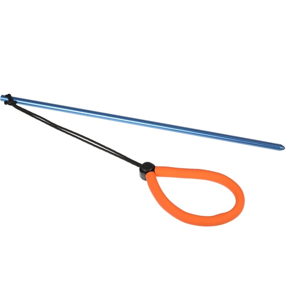 Eigraketly Palo de buceo, correa de muñeca profesional firme, puntero de buceo, caña de buceo, deporte submarino, accesorios de esnórquel, amplia Deportes acuáticos Azul Eigraketly OD030912-02B