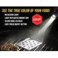 thumbnail image 2 of Grillight Stainless Steel Giant Fish Grill Spatula Tool with Built In LED Light, 2 of 6