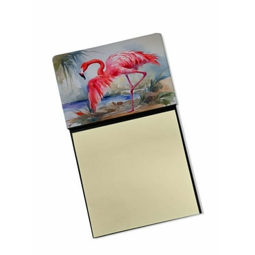 Flamingo Sticky Note Holder 3.25 in x 5.25 in