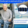 thumbnail image 2 of Manilla de puerta de coche KOUNATSURI Assist Support para personas mayores, color azul, 2 of 8