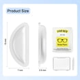 thumbnail image 3 of Almohadillas nasales para gafas FOFALY, silicona antideslizante, 2,5 mm (10 pares), 3 of 8