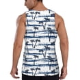 thumbnail image 3 of Haiem Retro Coconut Tree Men Workout Tank Top Gym Bodybuilding Sleeveless Muscle T Shirts Athletic Tank Breathable Workout Shirt-XX-Large, 3 of 9