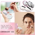 thumbnail image 6 of 4 Pcs Plastic Refillable Loose Powder Container with Puff  and Net Sifter, Portable Travel Empty Powder Container, 3 ml/0.1 oz Loose Powder Compact (Sliver&Pink), 6 of 7