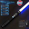 thumbnail image 4 of Upgraded Metal Lightsaber RGB 16 Colors, 2 In 1 Lightsaber Toy With Vibration Beat, 4 of 6