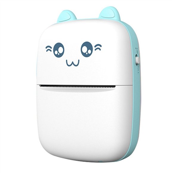 Handheld Mini Thermal Printer Mobile Phone Wireless Photo Memo Wrong Question Printer With 1 Roll Printing Paper ,Multi-Format Printing