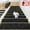 Black(8"x30"), variant on Djiypn 30x8in No Slip Carpet Stair Treads Non-Slippery Rug Slip Resistive Indoor Runner For Kids Elders And Pet With Reusable Adhesive Easy To Clean