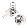 thumbnail image 4 of Unique Bargains Battery Spring Plate AA Battery Contact Nickel Plate 11.28mmx11.5mm 10 Set, 4 of 5
