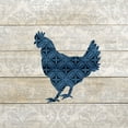 thumbnail image 2 of Kimberly, Allen 12x12 White Modern Wood Framed Museum Art Print Titled - Farm Blues 2, 2 of 4