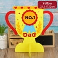 thumbnail image 3 of EIMELI 1PC Father‘S Day Handmade Diy Trophy Children Make Creative Educational Toy Dad Gif, 3 of 5