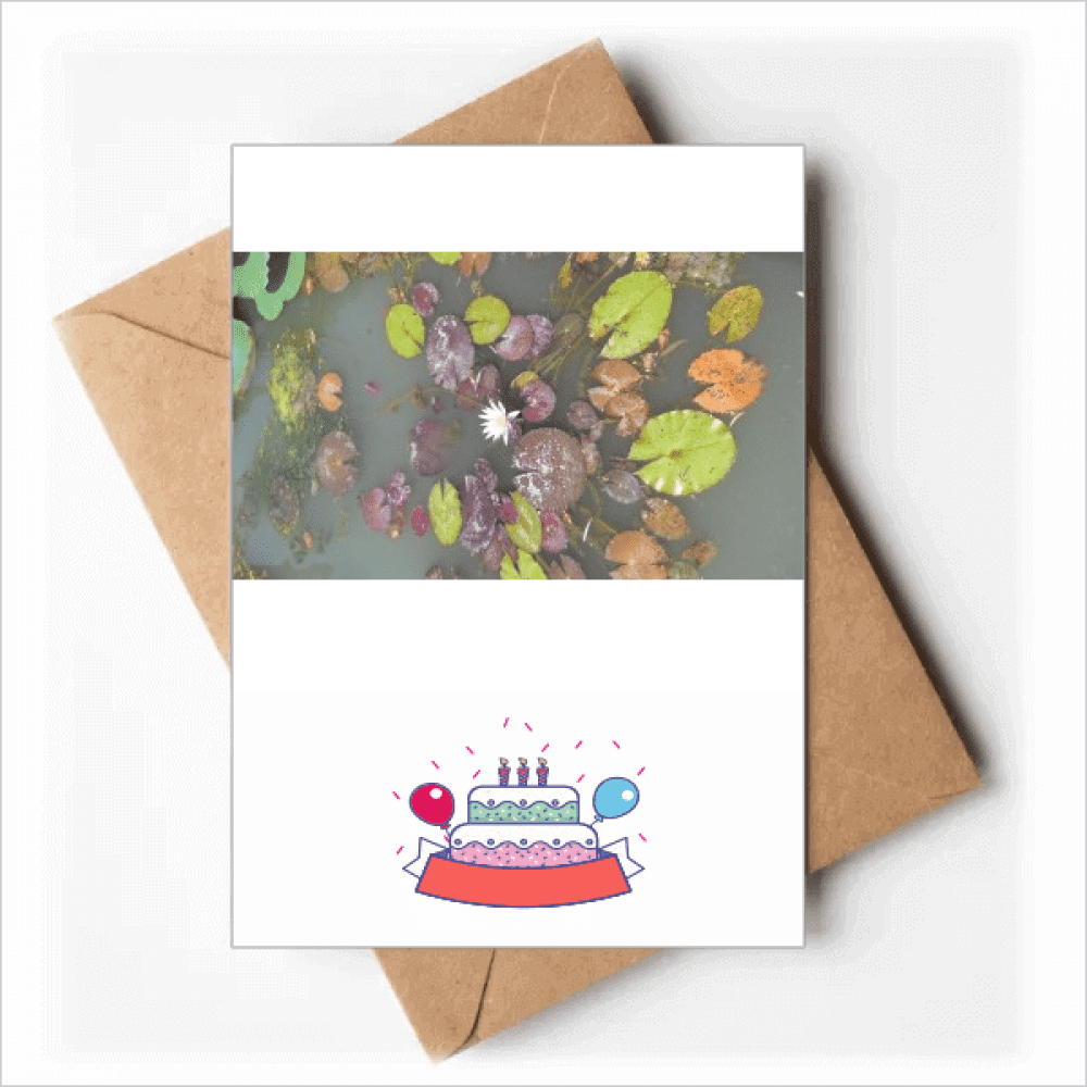 Withered Autum Art Deco Fashion Happy Birthday Greeting Cards Envelopes Blank