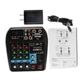 thumbnail image 1 of Console de Mixage Sonore Portable Console aux Chemins Plus Effets Mixeur Audio avec USB, 1 of 8