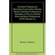 Behavioral Science In Business (Certified Professional Secretary Examination Review Series, Module 1) - Stricklin, Wilma D.