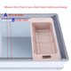 thumbnail image 3 of Cesta para Congelador horizontal, contenedores de almacenamiento universales para congelador con asa, organizador de almacenamiento un profundo, divisor de contenedores,, 3 of 7