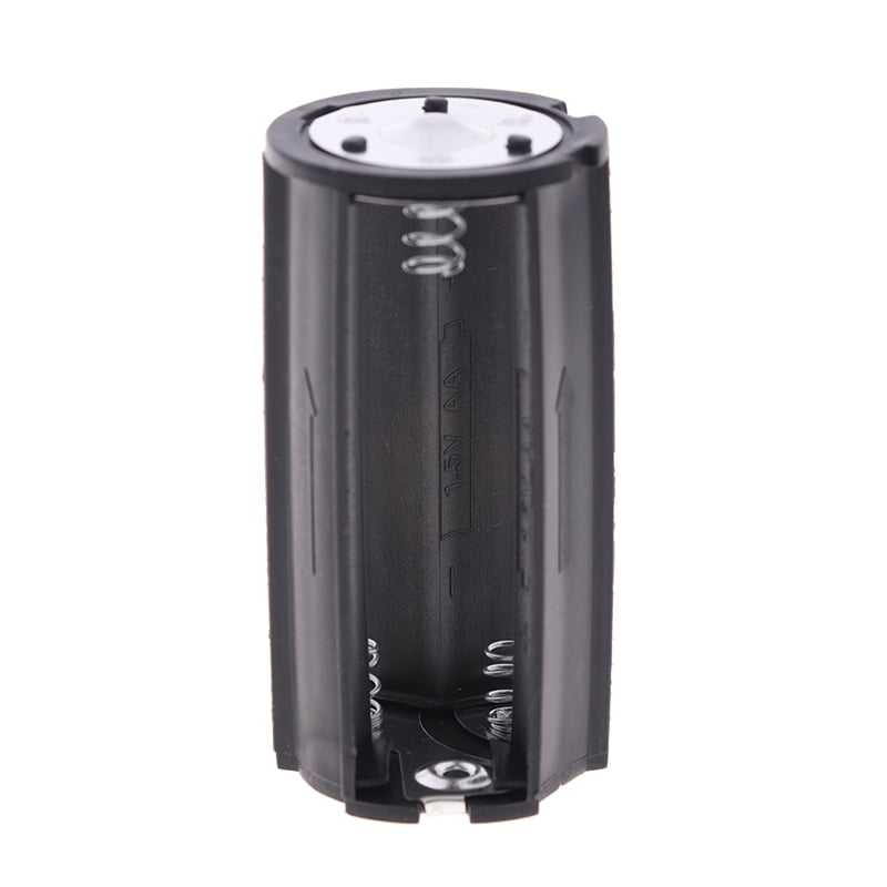 2x 3AA to Dcell Battery Holder Cylindrical Case For Flashlight Round