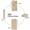 thumbnail image 3 of LOUEBICA Wallet Women Clutch Leather Wristlet Wallet Fashion Embossed RFID Blocking Credit Card Holder with Strap, 3 of 8