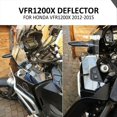 thumbnail image 4 of Motorcycle Windshield for VFR1200X, 2012-2015, Smoky Gray, 4 of 5