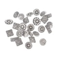 thumbnail image 1 of Billuyoard Juego de broches de Metal de 50 piezas, tachuelas para manualidades, sujetador de ropa, conjunto de botones de abrigo de fijación Vintage, Artesanía Billuyoard HA061220-00, 1 of 6