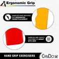 thumbnail image 4 of Set de ejercicios Hand Grip de 5 pares CanDo, X-Light a X-Heavy, 4 of 6