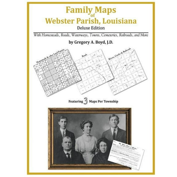Family Maps of Webster Parish, Louisiana