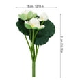 thumbnail image 2 of unbranded 2Ud Adornos De Flores Artificiales Para De Bodas Y Hogar Con Simulación, 2 of 7