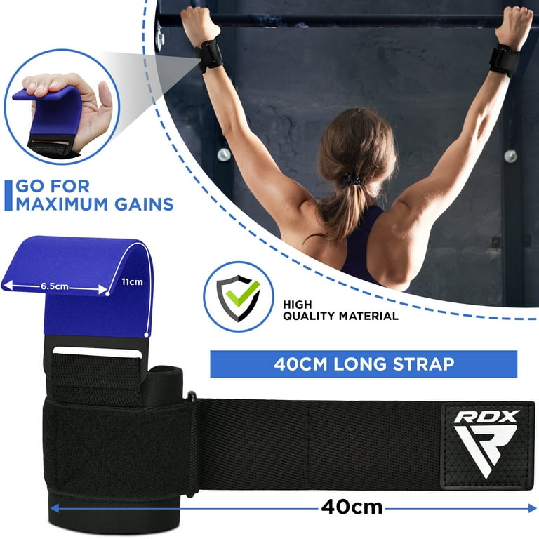 Lifting Straps, Wrist Straps Power Hand Bar Straps Gym Neoprene Padded  Anti-Slip to Strengthen Grip for Weightlifting