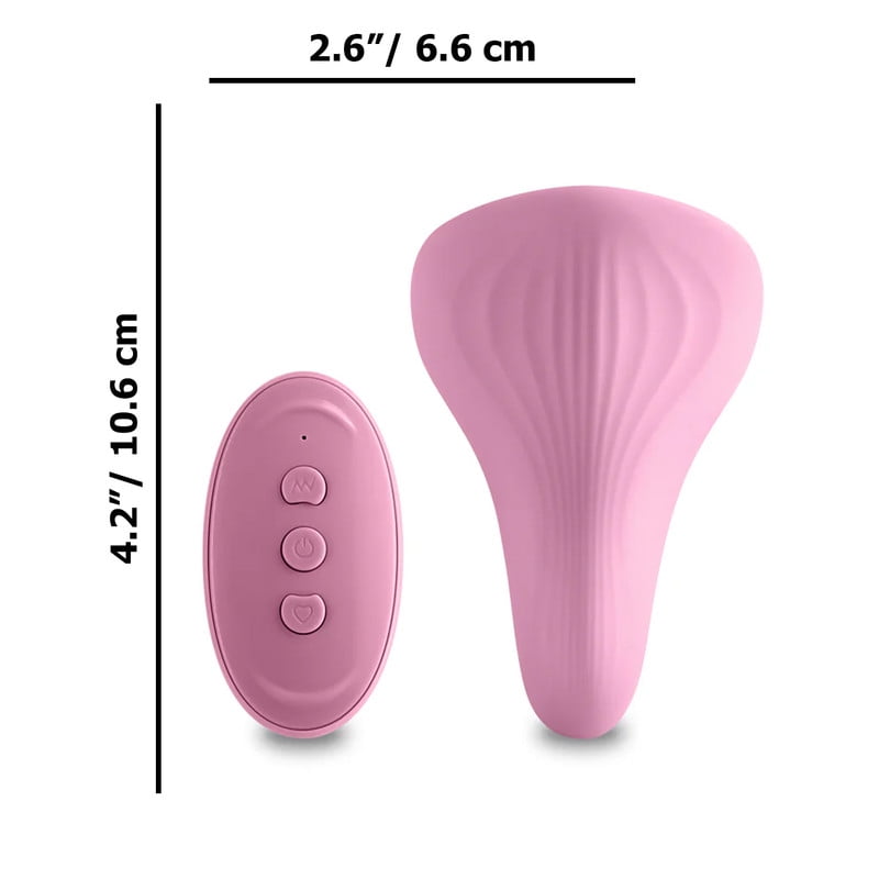 Desire Mantra Panty Vibrator with Remote Control, Ash
