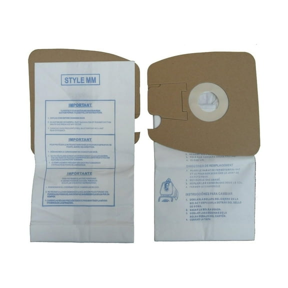 Replacement Part For Envirocare Micro Filtration Vacuum Cleaner Dust Bags made to fit Eureka Style MM. Replaces Part# 60295C (Mighty Mite Vacuums) 18 Bags